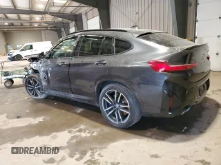 2022 BMW X4 M z VIN 5YM23EC05N9J23246, wystawiony jako Copart lot #48730835 z przebiegiem Nie podano mil oraz Szkoda całkowita • Salvage title. Historia ofert i sprzedaży dostępna na DreamBid. Obrazek 2.