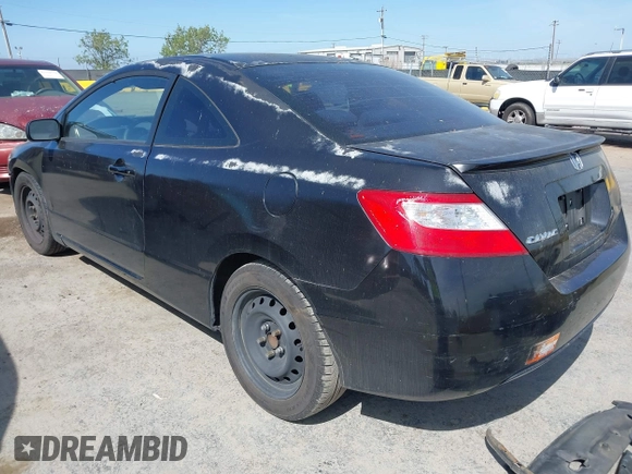 2007 Honda Civic Cpe LX with VIN 2HGFG12657H544935, listed as a IAAI auction lot 42101305 with 229,622 mi miles. Bid and sale history available at carsss.com. Image 3.