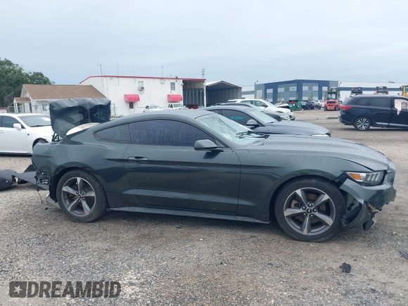 2015 Ford Mustang V6 with VIN 1FA6P8AM3F5344333, listed as a IAAI auction lot 42623531 with 121,278 mi miles and . Bid and sale history available at DreamBid. Image 13.