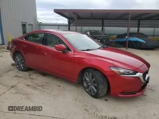 2020 Mazda 6 Grand Touring with VIN JM1GL1TY5L1522330, listed as a Copart auction lot 50432105 with 77,166 mi miles and Clean Title. Bid and sale history available at DreamBid. Image 4.
