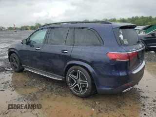 2022 Mercedes-Benz GLS 450 with VIN 4JGFF5KE3NA801422, listed as a Copart auction lot 56719855 with 54,072 mi miles and Salvage title. Bid and sale history available at DreamBid. Image 2.