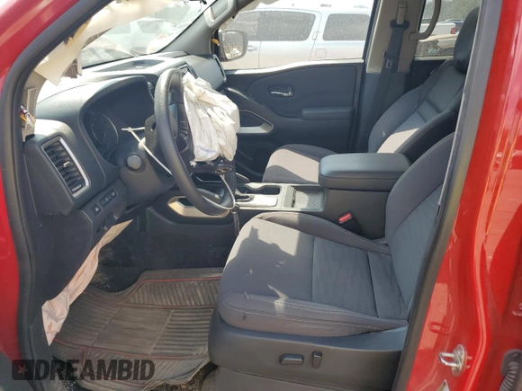 2022 Nissan Frontier SV with VIN 1N6ED1EK0NN652487, listed as a Copart auction lot 68125014 with 57,919 mi miles and Salvage Title. Bid and sale history available at carsss.com. Image 7.