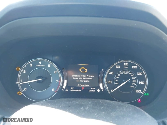 2019 Acura RDX w/Technology Pkg with VIN 5J8TC2H54KL013305, listed as a IAAI auction lot 41748901 with 63,439 mi miles. Bid and sale history available at carsss.com. Image 7.