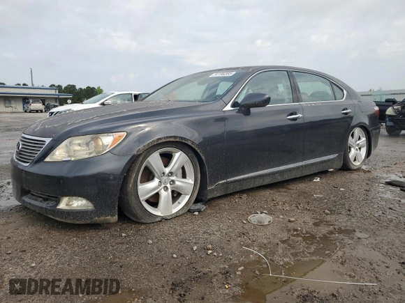 2007 Lexus LS 460 L with VIN JTHGL46F975015133, listed as a Copart auction lot 54196385 with 157,349 mi miles and Clean Title. Bid and sale history available at DreamBid. Image 1.