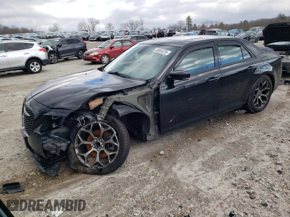 2015 Chrysler 300 with VIN 2C3CCABT7FH864490, listed as a Copart auction lot 50054225 with 105,407 mi miles and Clean Title. Bid and sale history available at carsss.com. Image 1.