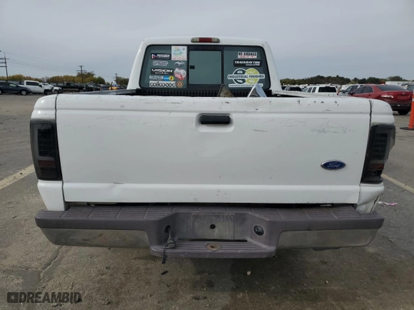 1997 Ford Ranger XL with VIN 1FTCR14A4VPB15565, listed as a Copart auction lot 77610414 with 206,192 mi miles and Salvage Title. Bid and sale history available at carsss.com. Image 6.