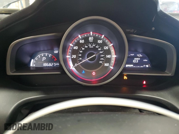 2014 Mazda 3 i Grand Touring with VIN JM1BM1W74E1109781, listed as a Copart auction lot 46420985 with 186,827 mi miles and Clean Title. Bid and sale history available at DreamBid. Image 9.