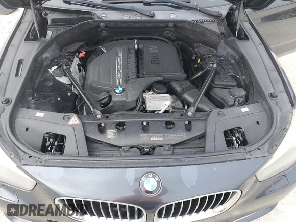 2011 BMW 5 Series 535i with VIN WBASN2C56BC201882, listed as a Copart auction lot 85190924 with 106,329 mi miles and Salvage Title. Bid and sale history available at carsss.com. Image 12.