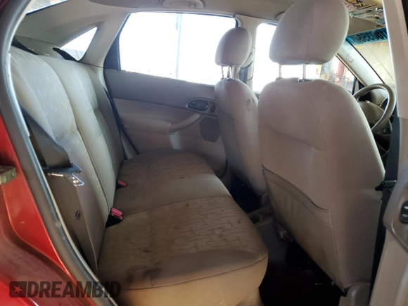 2005 Ford Focus S with VIN 1FAFP34N95W264003, listed as a Copart auction lot 50100355 with 155,742 mi miles and Salvage Title. Bid and sale history available at carsss.com. Image 10.