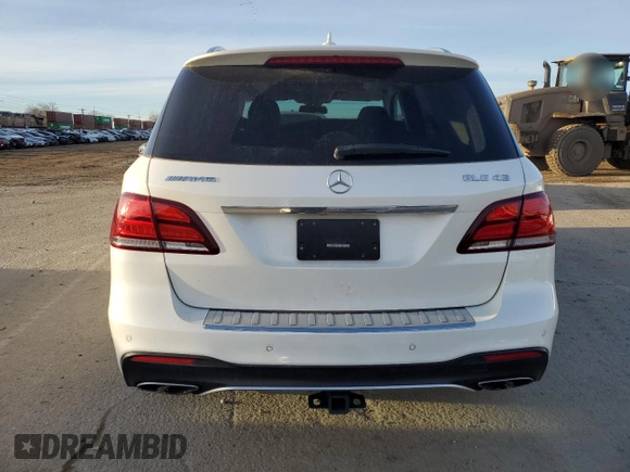 2018 Mercedes-Benz GLE 43 AMG with VIN 4JGDA6EB3JB055149, listed as a Copart auction lot 88094385 with 34,840 mi miles and Salvage Title. Bid and sale history available at DreamBid. Image 6.
