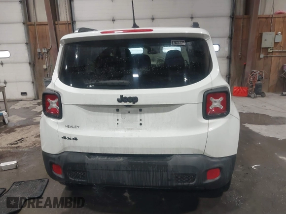 2017 Jeep Renegade Latitude with VIN ZACCJBBB9HPG18671, listed as a IAAI auction lot 41554578 with 75,248 mi miles. Bid and sale history available at carsss.com. Image 16.