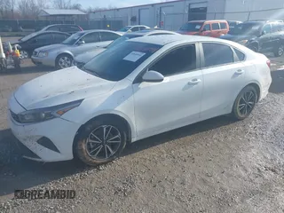 2024 Kia Forte LXS with VIN 3KPF24AD8RE763837, listed as a IAAI auction lot 41648954 with 7,611 mi miles. Bid and sale history available at carsss.com. Image 2.