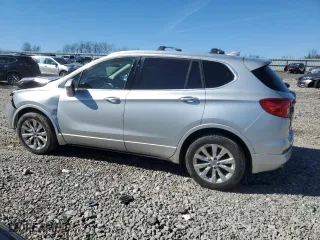2017 Buick Envision Essence with VIN LRBFXBSA3HD128632, listed as a Copart auction lot 45983655 with 0 mi miles and Salvage Title. Bid and sale history available at carsss.com. Image 2.