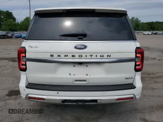 2023 Ford Expedition Max Platinum z VIN 1FMJK1L83PEA26090, wystawiony jako Copart lot #62422905 z przebiegiem 15 747 mil mil oraz Szkoda całkowita • Salvage title. Historia ofert i sprzedaży dostępna na DreamBid. Obrazek 6.