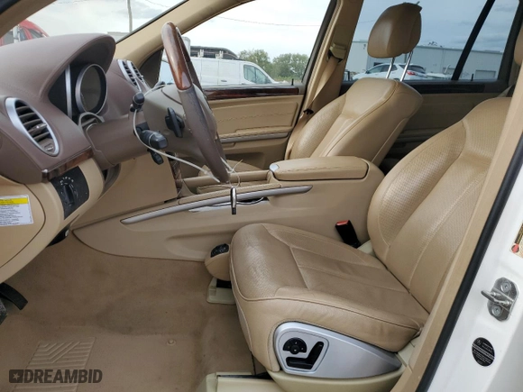 2011 Mercedes-Benz GL-Class GL 550 with VIN 4JGBF8GE5BA715551, listed as a Copart auction lot 81619884 with 140,577 mi miles and Salvage Title. Bid and sale history available at carsss.com. Image 7.