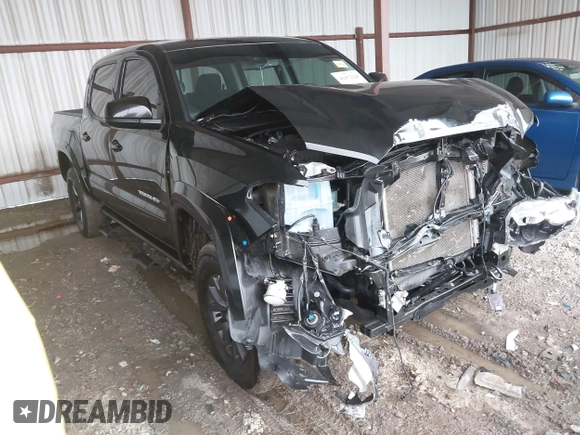 2023 Toyota Tacoma 4WD SR with VIN 3TMCZ5AN8PM538298, listed as a IAAI auction lot 41472145 with 66,484 mi miles. Bid and sale history available at carsss.com. Image 1.