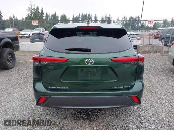 2023 Toyota Highlander L with VIN 5TDKDRBH5PS500246, listed as a IAAI auction lot 42429520 with 37,520 mi miles and . Bid and sale history available at DreamBid. Image 16.