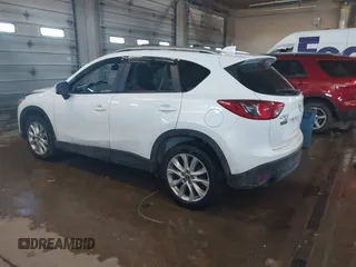 2013 Mazda CX-5 Grand Touring with VIN JM3KE4DE1D0159632, listed as a IAAI auction lot 41524272 with 99,479 mi miles. Bid and sale history available at carsss.com. Image 3.