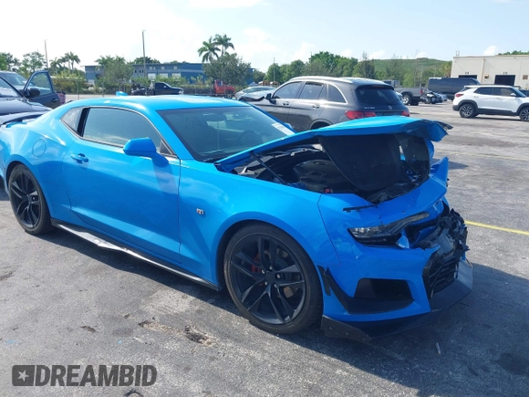 2023 Chevrolet Camaro 1LT с VIN 1G1FB1RS3P0108386, выставлен на аукционе IAAI как лот 42345860 с пробегом 28 488 миль миль и . История ставок и продаж доступна на DreamBid. Изображение 1.