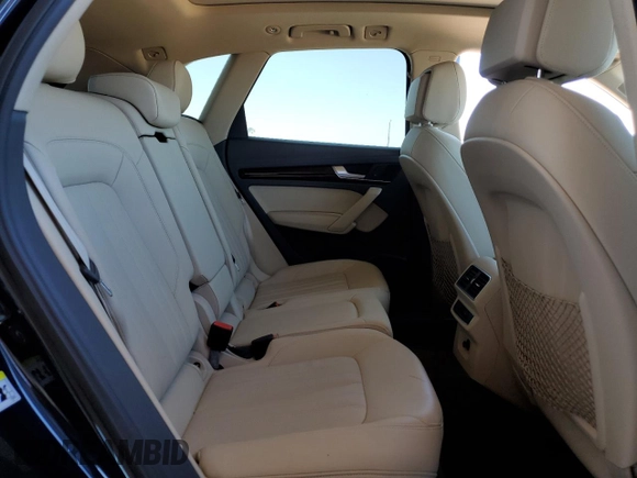 2018 Audi Q5 Premium Plus with VIN WA1BNAFY8J2161015, listed as a Copart auction lot 54365795 with 25,921 mi miles and Salvage Title. Bid and sale history available at carsss.com. Image 11.