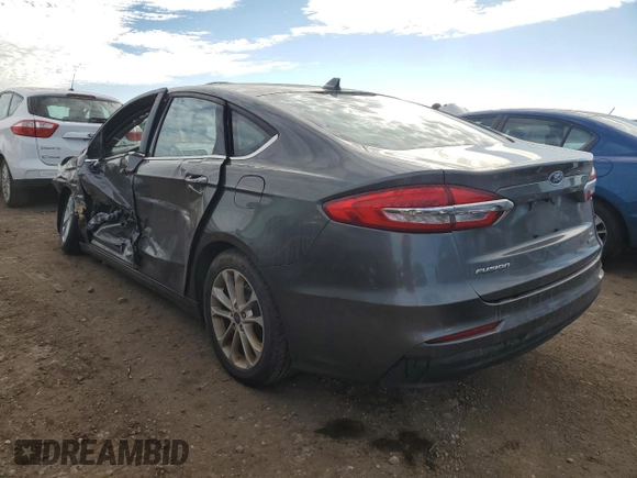 2019 Ford Fusion SE with VIN 3FA6P0LU4KR274282, listed as a Copart auction lot 88794235 with 88,414 mi miles and Clean Title. Bid and sale history available at DreamBid. Image 2.
