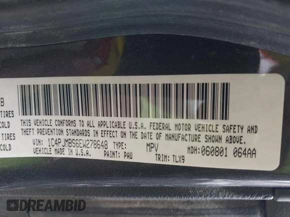 2014 Jeep Cherokee Trailhawk с VIN 1C4PJMBS6EW278648, выставлен на аукционе IAAI как лот 42433381 с пробегом 136 702 миль миль и . История ставок и продаж доступна на DreamBid. Изображение 9.