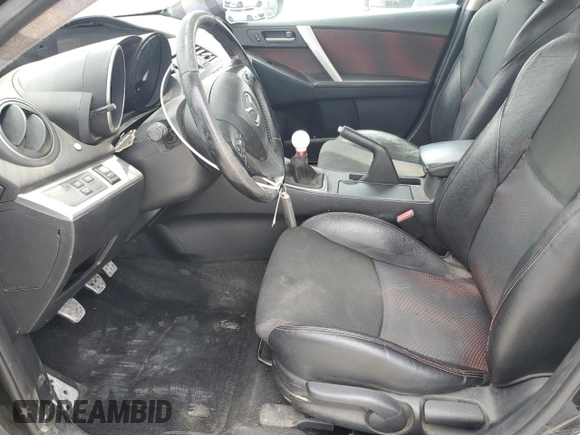 2012 Mazda 3 Mazdaspeed3 Touring with VIN JM1BL1L45C1698561, listed as a Copart auction lot 58538025 with 119,947 mi miles and Salvage title. Bid and sale history available at DreamBid. Image 7.