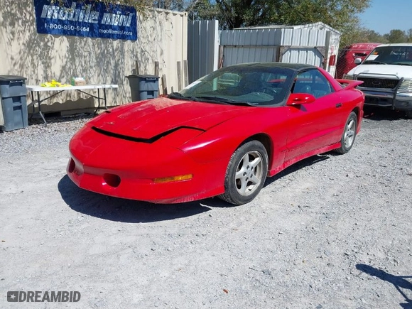 1995 Pontiac Firebird Formula with VIN 2G2FV22P4S2200466, listed as a IAAI auction lot 41806320 with 47,713 mi miles. Bid and sale history available at carsss.com. Image 2.