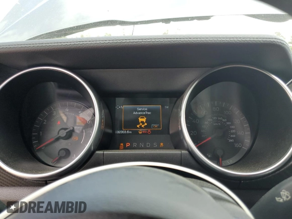 2022 Ford Mustang EcoBoost with VIN 1FA6P8TH8N5122837, listed as a Copart auction lot 51655955 with 32,303 mi miles and Salvage title. Bid and sale history available at DreamBid. Image 9.