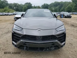 2022 Lamborghini Urus z VIN ZPBUA1ZL1NLA20127, wystawiony jako Copart lot #67639304 z przebiegiem 4918 mil mil oraz Szkody całkowita. Historia ofert i sprzedaży dostępna na DreamBid. Obrazek 5.
