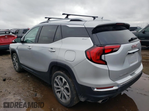 2020 GMC Terrain SLT with VIN 3GKALVEXXLL228680, listed as a Copart auction lot 41473725 with 26,269 mi miles and Salvage title. Bid and sale history available at DreamBid. Image 2.