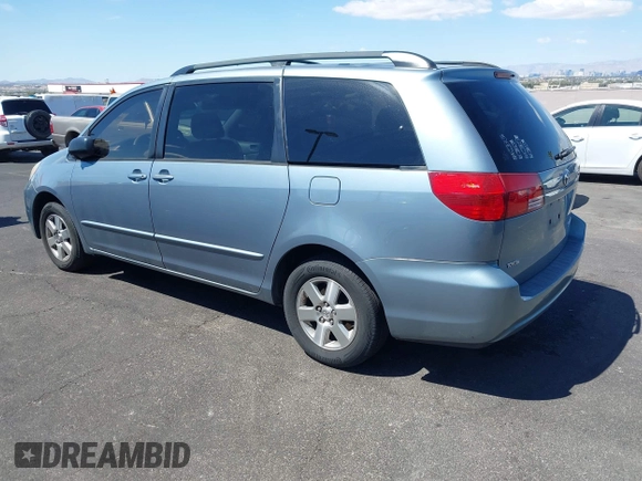 2004 Toyota Sienna CE with VIN 5TDZA23C14S146545, listed as a IAAI auction lot 42142654 with 260,031 mi miles and . Bid and sale history available at DreamBid. Image 3.
