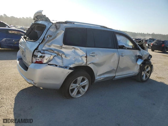2010 Toyota Highlander Limited with VIN JTEDK3EH4A2157009, listed as a Copart auction lot 46417345 with 112,229 mi miles and Salvage Title. Bid and sale history available at carsss.com. Image 3.