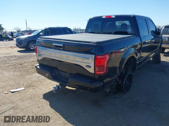 2015 Ford F-150 XLT with VIN 1FTEW1EG6FFC53975, listed as a IAAI auction lot 41637711 with 134,569 mi miles and . Bid and sale history available at DreamBid. Image 4.