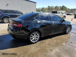 2013 Dodge Dart SXT with VIN 1C3CDFBA4DD341530, listed as a Copart auction lot 50140445 with 182,777 mi miles and Salvage Title. Bid and sale history available at carsss.com. Image 3.
