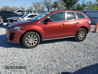 2011 Mazda CX-7 i SV with VIN JM3ER2A5XB0394991, listed as a Copart auction lot 43045165 with 0 mi miles and Salvage Title. Bid and sale history available at carsss.com. Image 1.