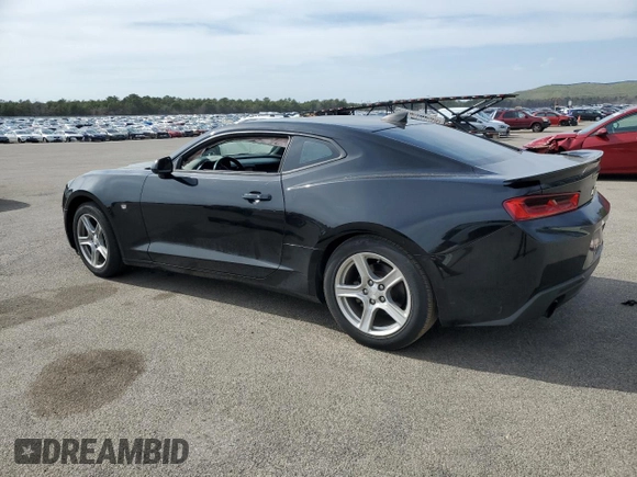 2017 Chevrolet Camaro 1LT with VIN 1G1FA1RX2H0140763, listed as a Copart auction lot 54157075 with 79,966 mi miles and Salvage Title. Bid and sale history available at carsss.com. Image 2.