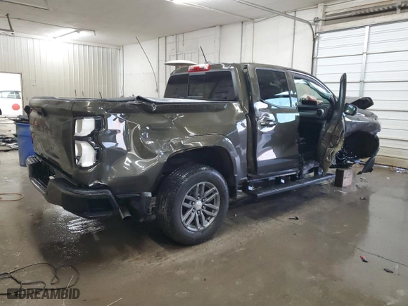 2023 Chevrolet Colorado 2WD LT with VIN 1GCPSCEK4P1267943, listed as a Copart auction lot 41649555 with 0 mi miles and Salvage Title. Bid and sale history available at carsss.com. Image 3.