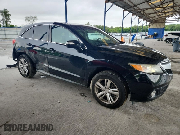 2013 Acura RDX Technology with VIN 5J8TB3H57DL006604, listed as a Copart auction lot 58535985 with 135,186 mi miles and Salvage title. Bid and sale history available at DreamBid. Image 4.