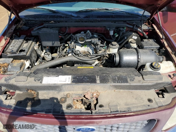 1998 Ford F-150 Standard with VIN 1FTZX1767WNB31134, listed as a Copart auction lot 52527155 with 47,260 mi miles and Clean Title. Bid and sale history available at carsss.com. Image 11.