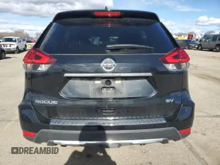 2018 Nissan Rogue S with VIN KNMAT2MT6JP614720, listed as a Copart auction lot 49544095 with 55,150 mi miles and Salvage Title. Bid and sale history available at carsss.com. Image 6.