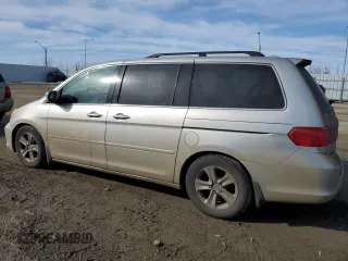 2008 Honda Odyssey Touring with VIN 5FNRL38828B507991, listed as a Copart auction lot 48154005 with 500,195 mi miles and Clean Title. Bid and sale history available at carsss.com. Image 2.