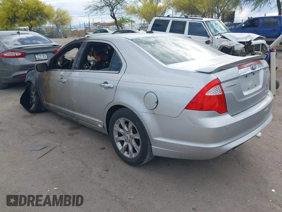 2012 Ford Fusion SEL with VIN 3FAHP0JG9CR137992, listed as a IAAI auction lot 42040238 with Not Provided miles and . Bid and sale history available at carsss.com. Image 3.