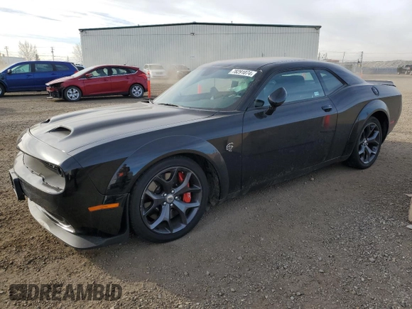 2021 Dodge Challenger SRT Hellcat with VIN 2C3CDZC98MH644920, listed as a Copart auction lot 78291074 with 6,808 mi miles and Salvage Title. Bid and sale history available at DreamBid. Image 1.