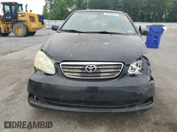 2007 Toyota Corolla CE z VIN 2T1BR32E57C801693, wystawiony jako Copart lot #57646375 z przebiegiem 221 264 mil mil oraz Szkoda całkowita • Salvage title. Historia ofert i sprzedaży dostępna na DreamBid. Obrazek 5.