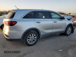 2020 Kia Sorento LX with VIN 5XYPGDA38LG666628, listed as a Copart auction lot 49224265 with 93,704 mi miles and Clean Title. Bid and sale history available at DreamBid. Image 3.