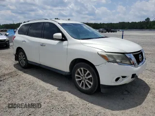 2014 Nissan Pathfinder SL with VIN 5N1AR2MM8EC717668, listed as a Copart auction lot 57123965 with 158,383 mi miles and Clean title. Bid and sale history available at DreamBid. Image 4.
