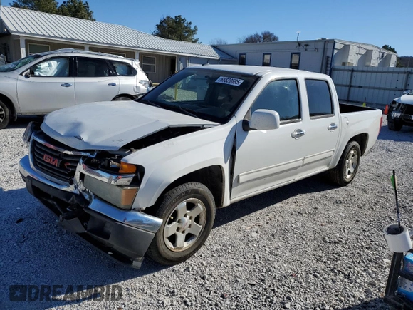 2010 GMC Canyon SLE1 with VIN 1GTDSCDE7A8100943, listed as a Copart auction lot 88820685 with 321,267 mi miles and Salvage Title. Bid and sale history available at carsss.com. Image 1.