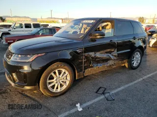2021 Land Rover Range Rover Sport SE with VIN SALWG2SU0MA759774, listed as a Copart auction lot 80750733 with 48,880 mi miles and . Bid and sale history available at DreamBid. Image 1.