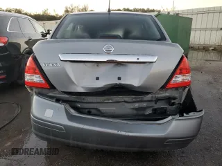 2010 Nissan Versa 1.8 S with VIN 3N1BC1AP3AL466837, listed as a Copart auction lot 81192114 with 64,633 mi miles and Salvage Title. Bid and sale history available at carsss.com. Image 6.